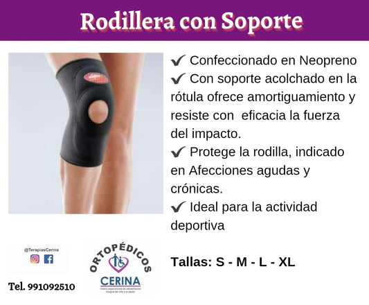 Rodillera con Soporte