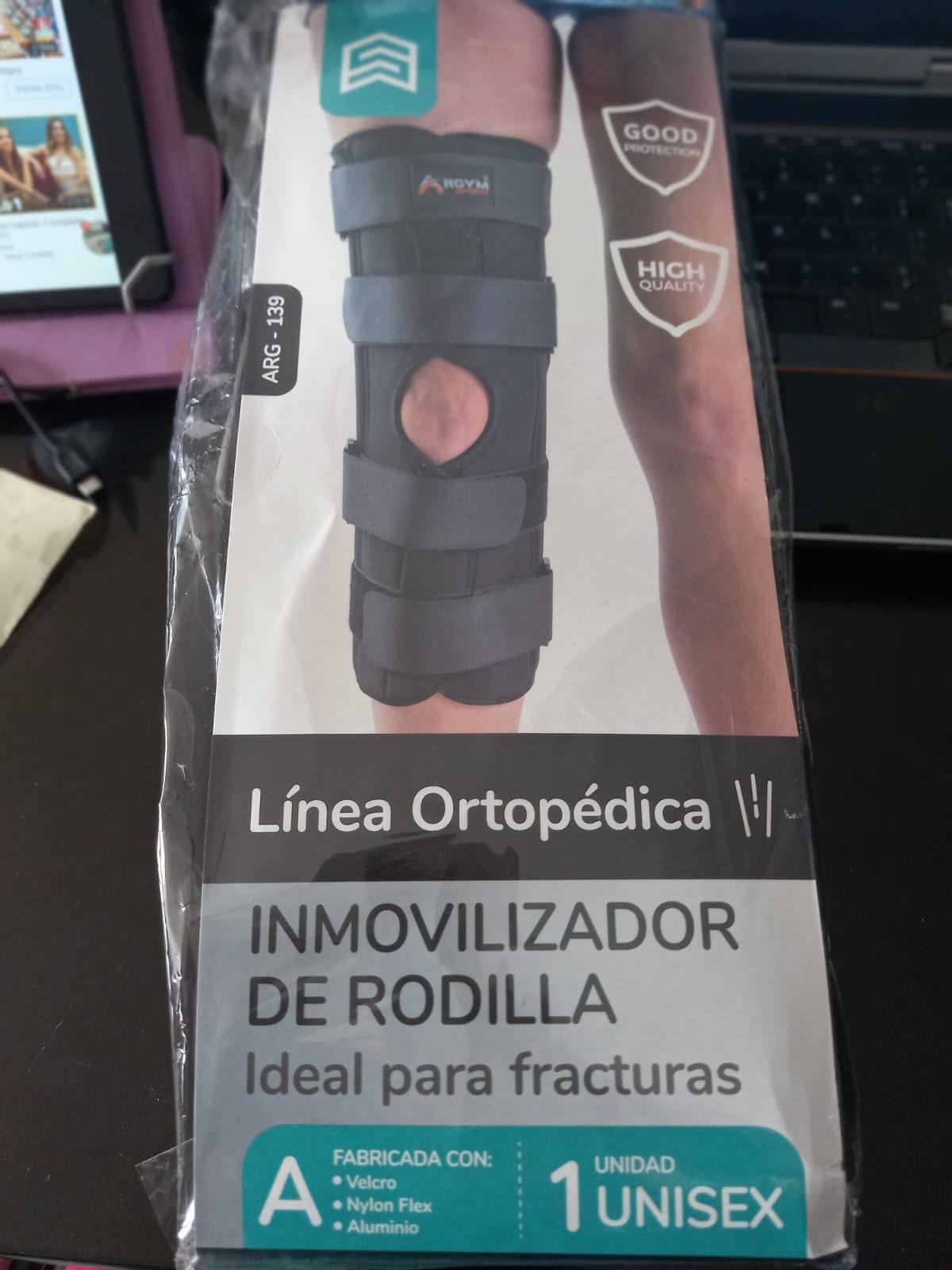 Inmovilizador de Rodilla Bacha