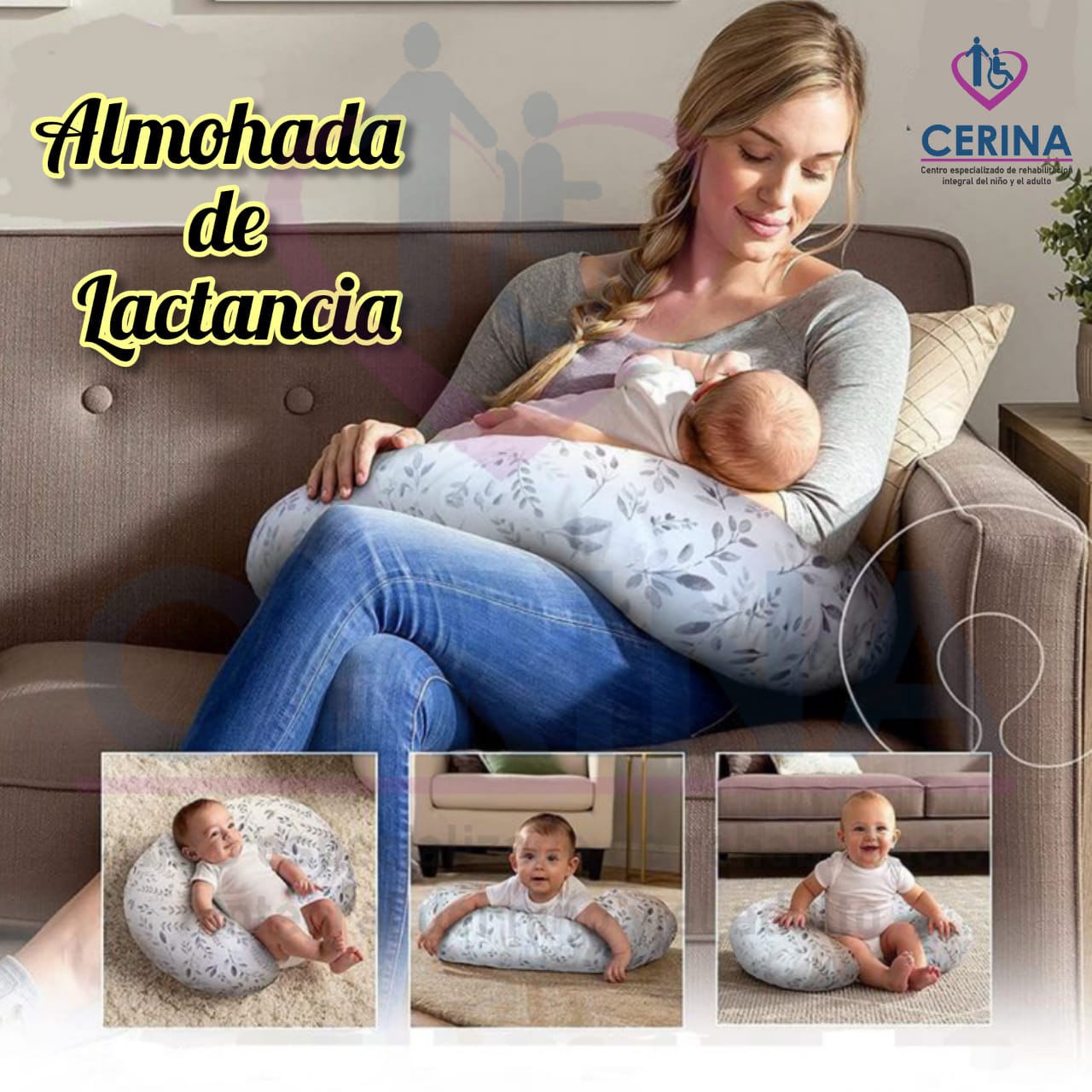 Almohada de Lactancia y Pediátrica